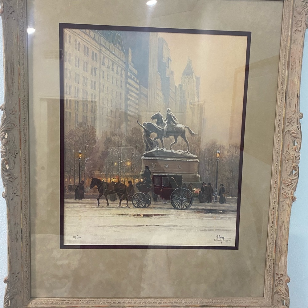 G. Harvey “Fifth Avenue “ Certified Limited Edition Print